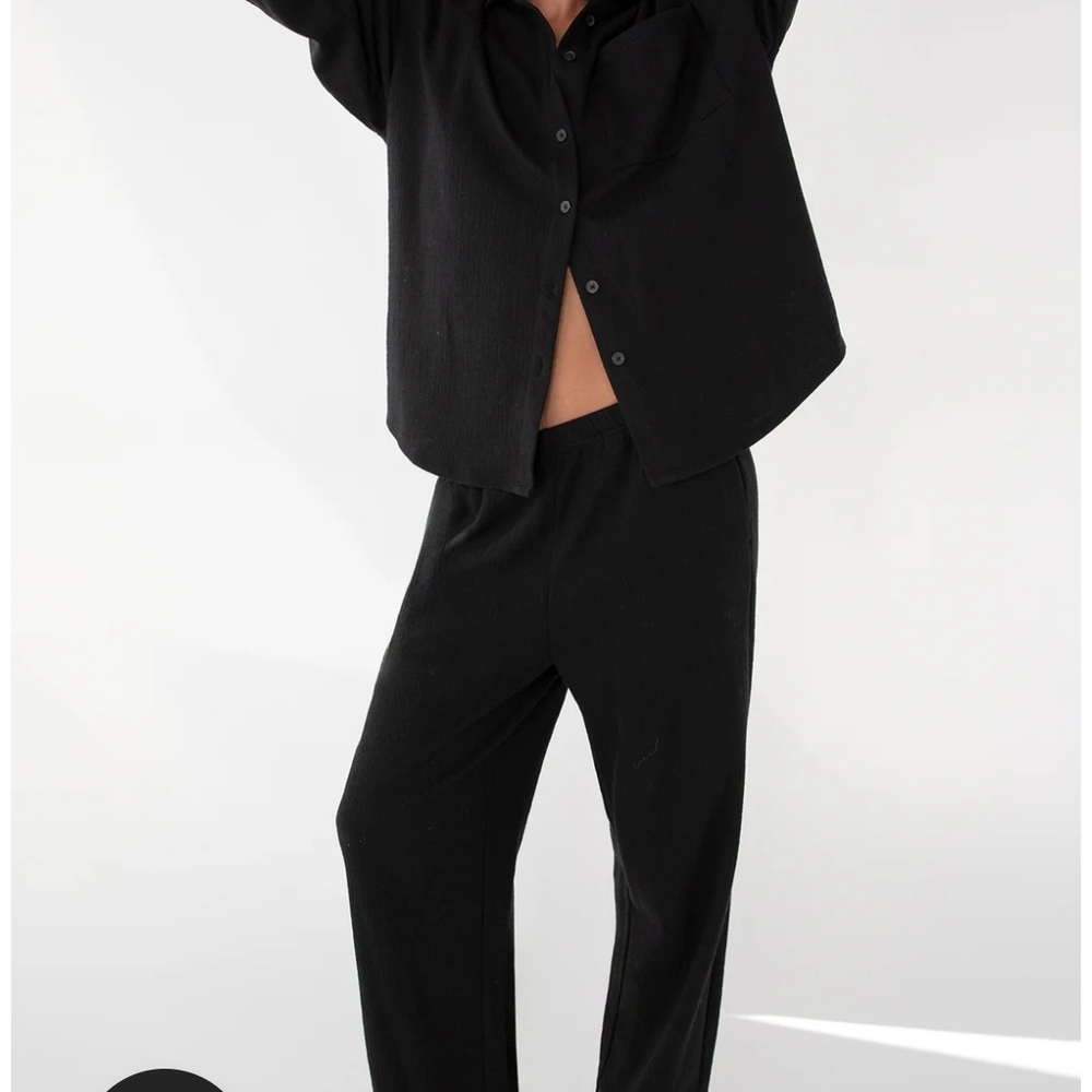 OAK + FORT Black Pants
